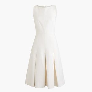J. Crew Dresses - J. Crew Pleated A-line Dress in Structured Linen J. Crew Dresses - J. Crew Pleated A-line Dress in Structured Linen